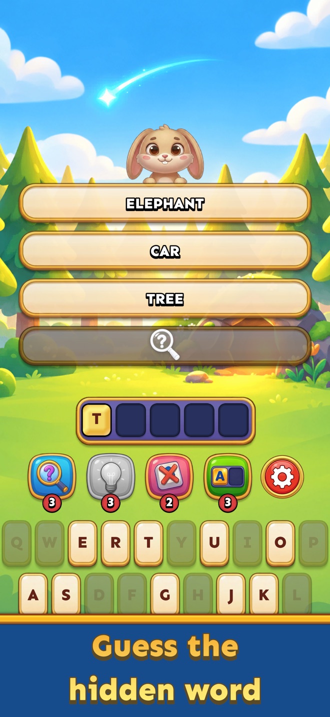 Guess the hidden word