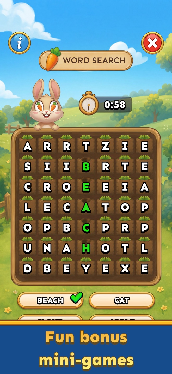 Fun bonus mini-games