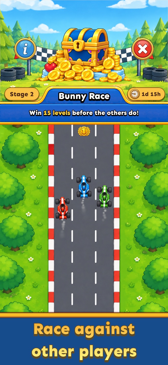Race against other players